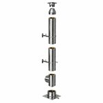 Kit coș de fum inox izolat – 5 metri, Ø200/280 mm La Sol